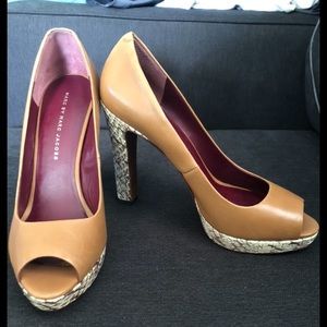 Marc by Marc Jacobs peep toe heel